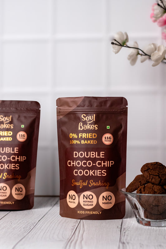 Double Choco-Chip Cookies- 125gms