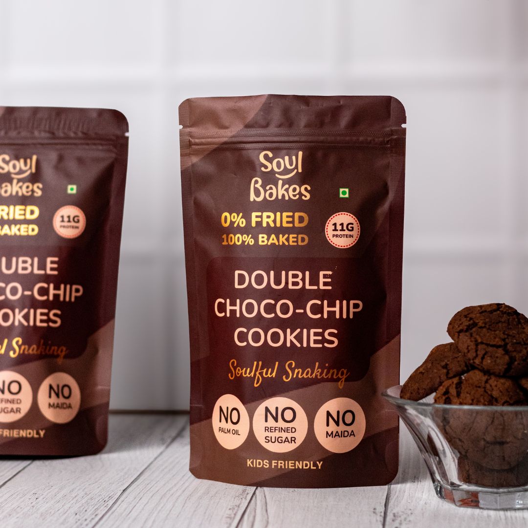 Double Choco-Chip Cookies- 125gms