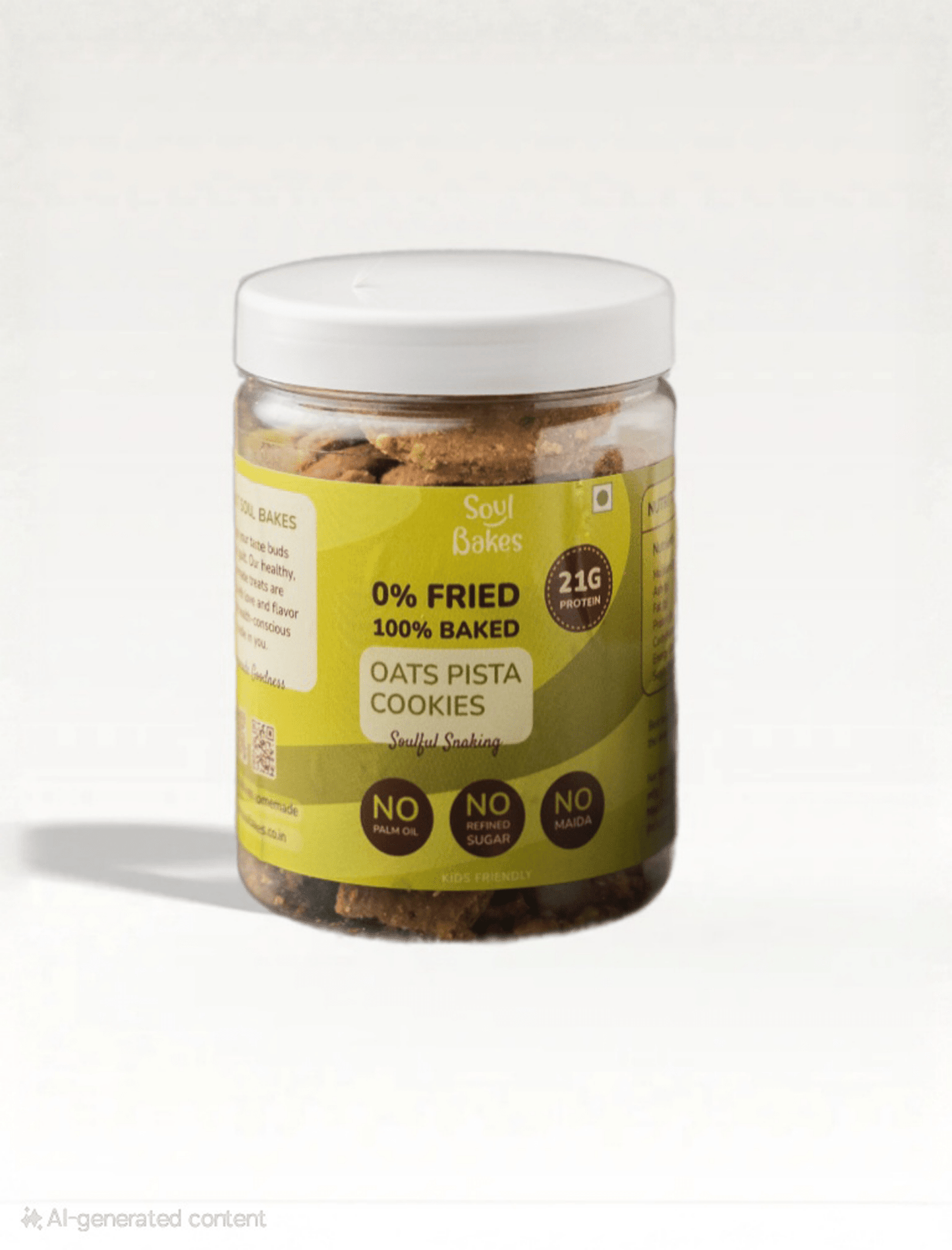 Oats & Pista Cookies - 250gms